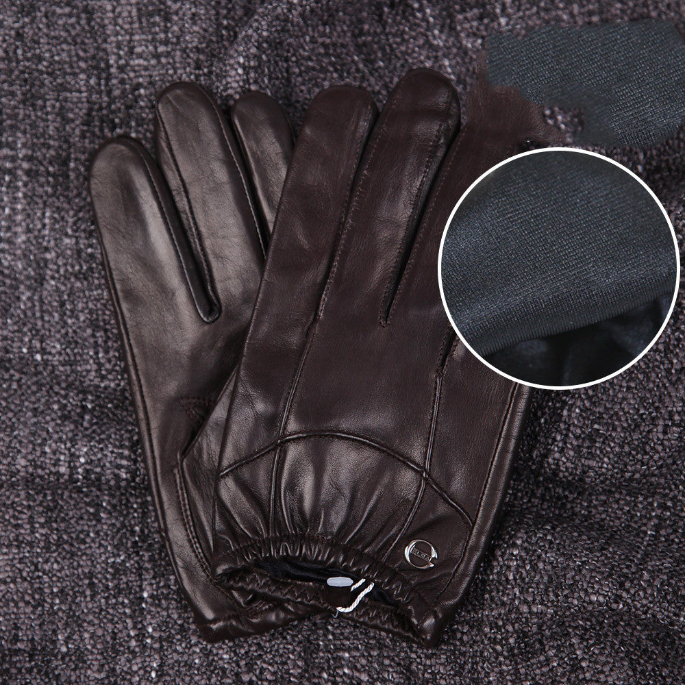 Metropolitan Luxe Leather Driving Gloves